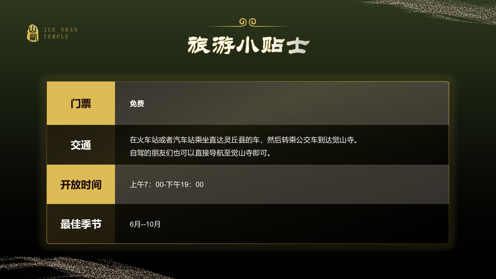 绿色国潮风黑神话悟空取景地——觉山寺PPT模板.pptx_第9页