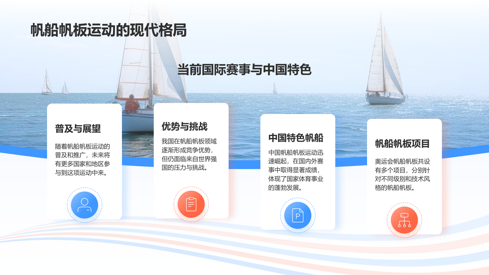 蓝色3D风奥运会——帆船帆板知识科普PPT模板.pptx_第6页