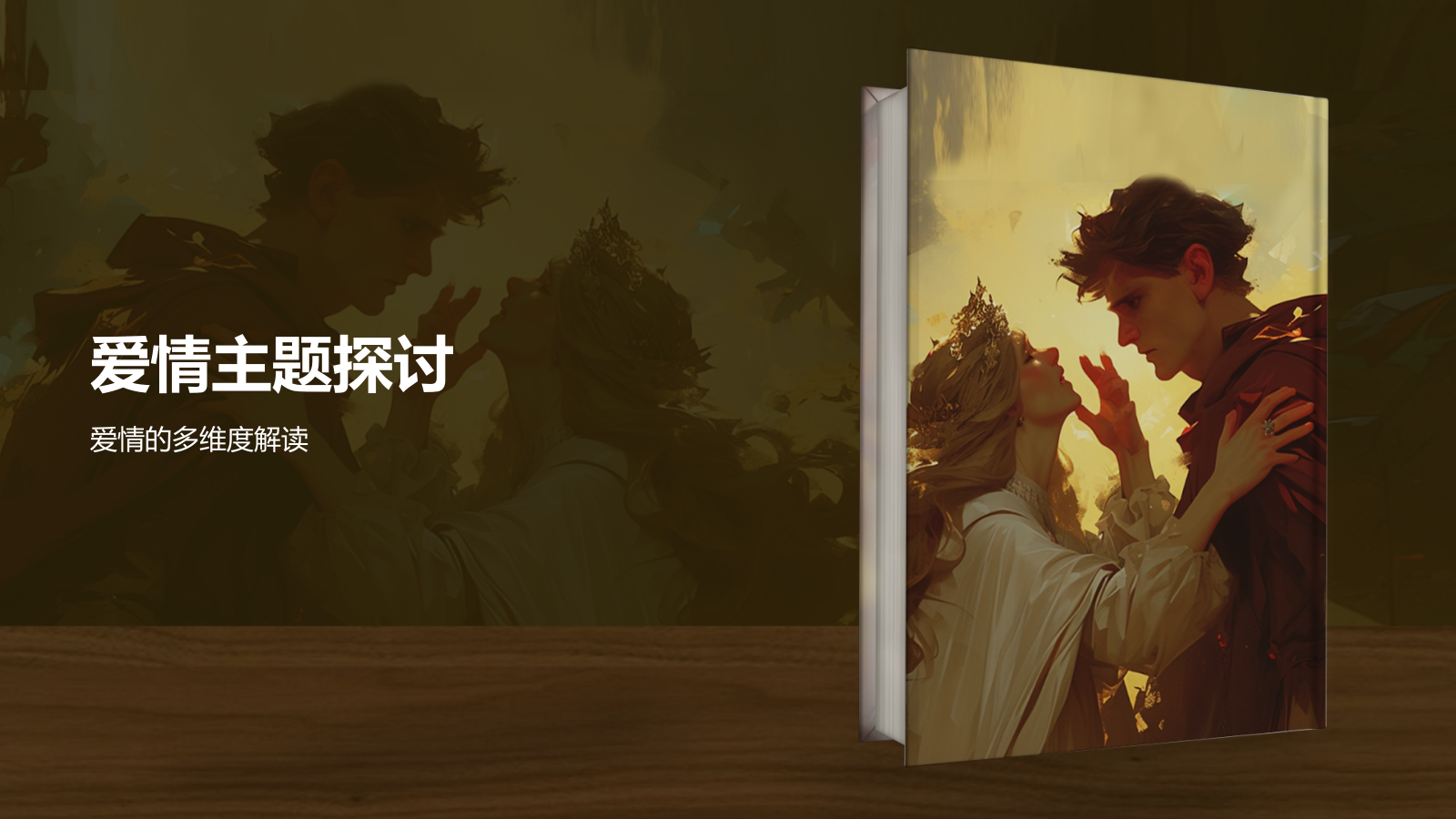 橙色复古风《霍乱时期的爱情》读书笔记PPT模板.pptx_第6页