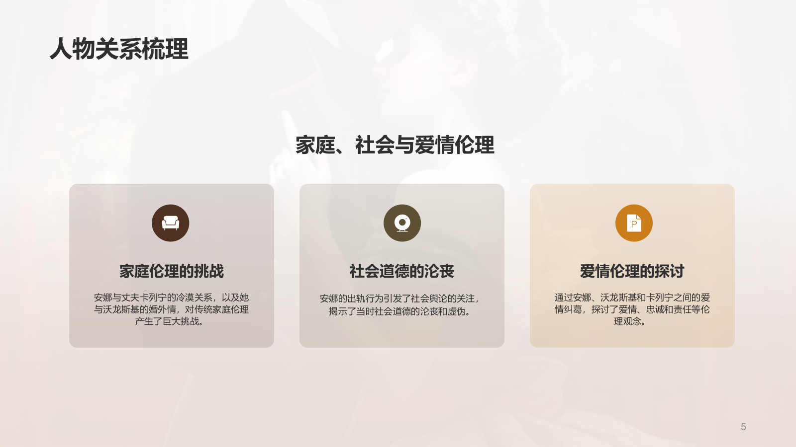 黄色复古读书笔记《安娜.卡列尼娜》培训课件PPT模板.pptx_第5页