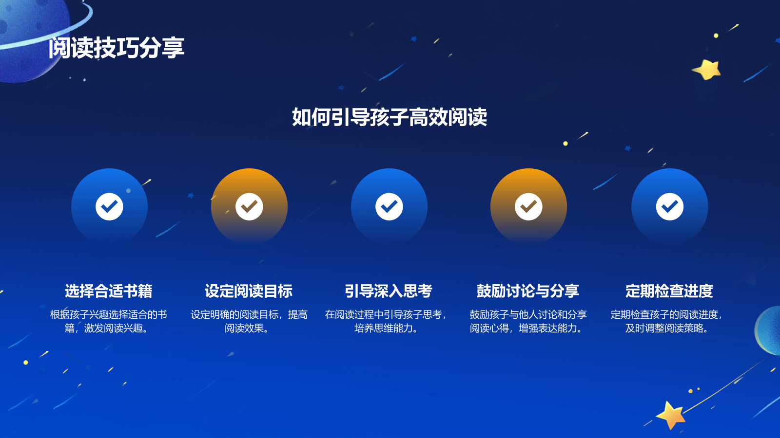 蓝色插画风《小王子》读书分享PPT模板.pptx_第8页