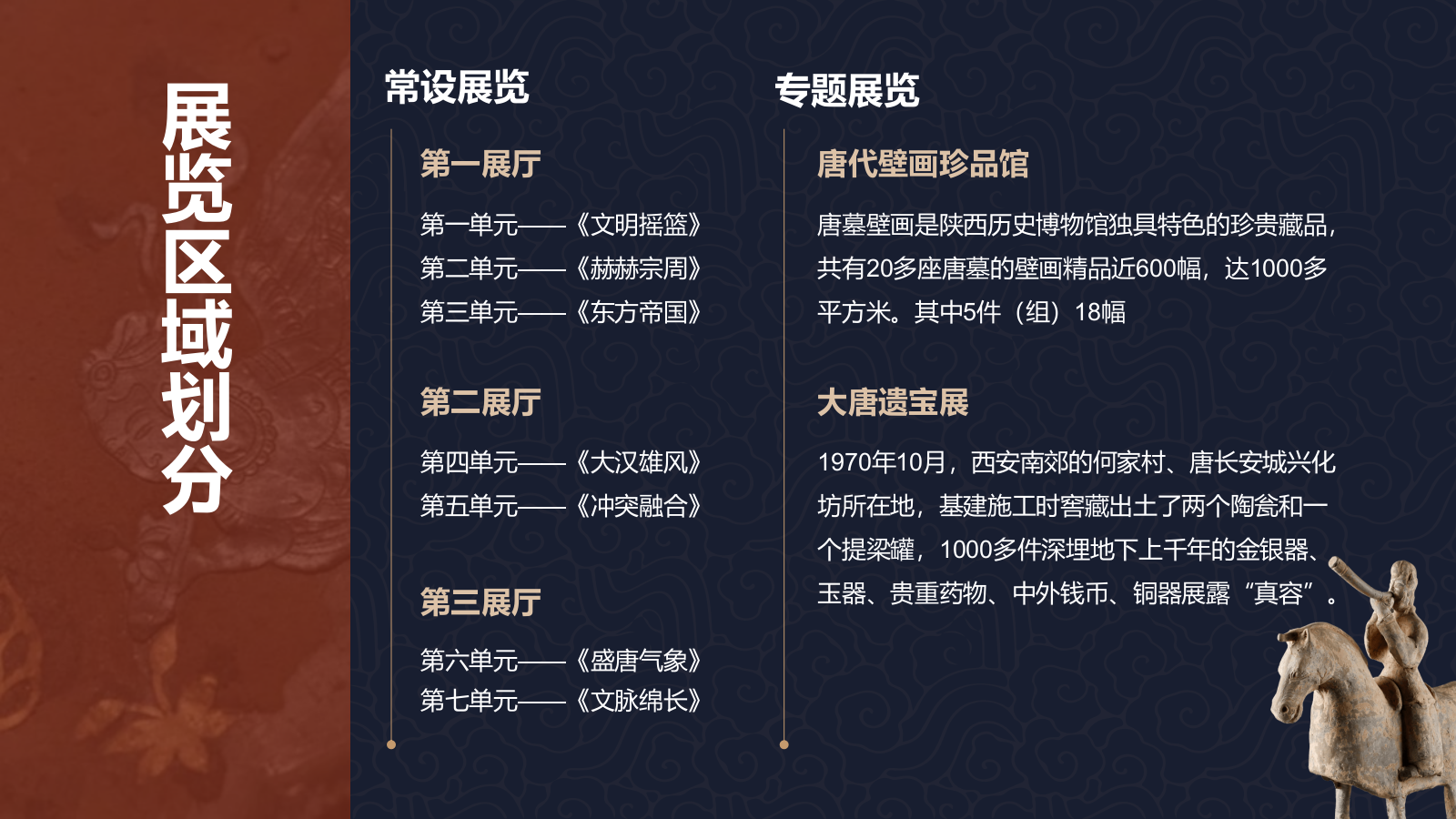 蓝色复古风陕西历史博物馆PPT模板.pptx_第8页