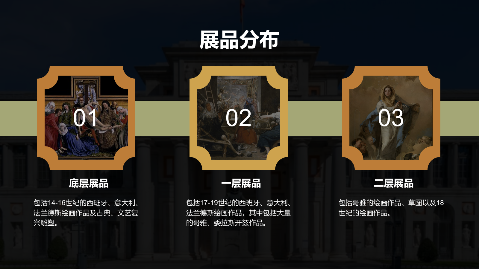 棕色复古风普拉多博物馆PPT模板.pptx_第6页