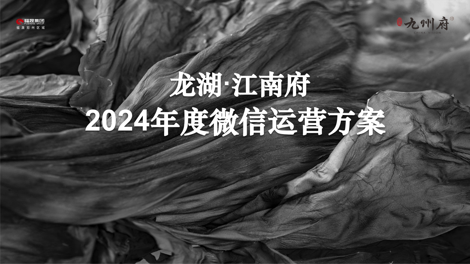 龙湖江南府2024年度微信运营方案.pptx