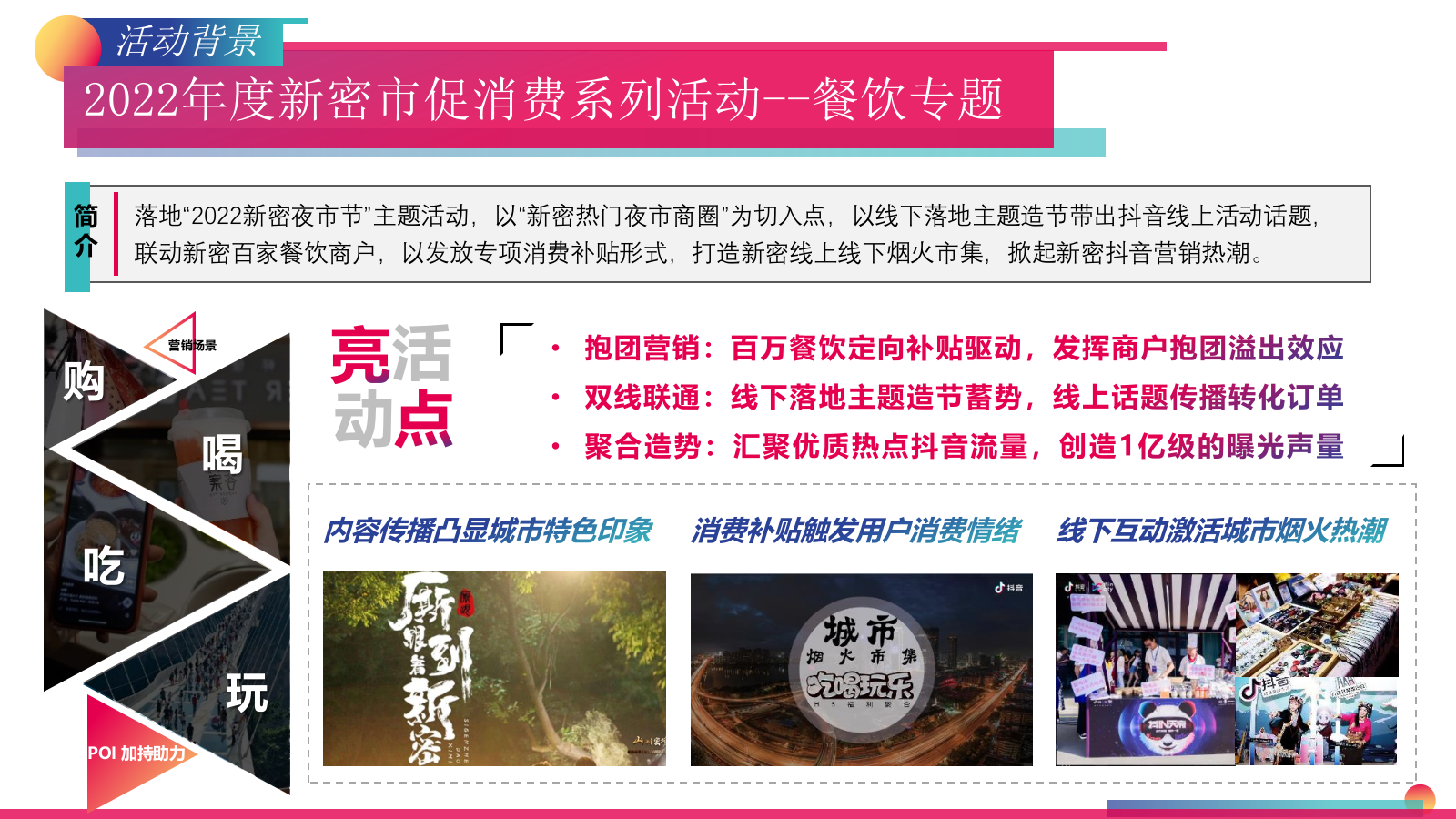 “密食之旅”抖音消费券活动营销策划方案【线上线下联动】.pptx_第2页