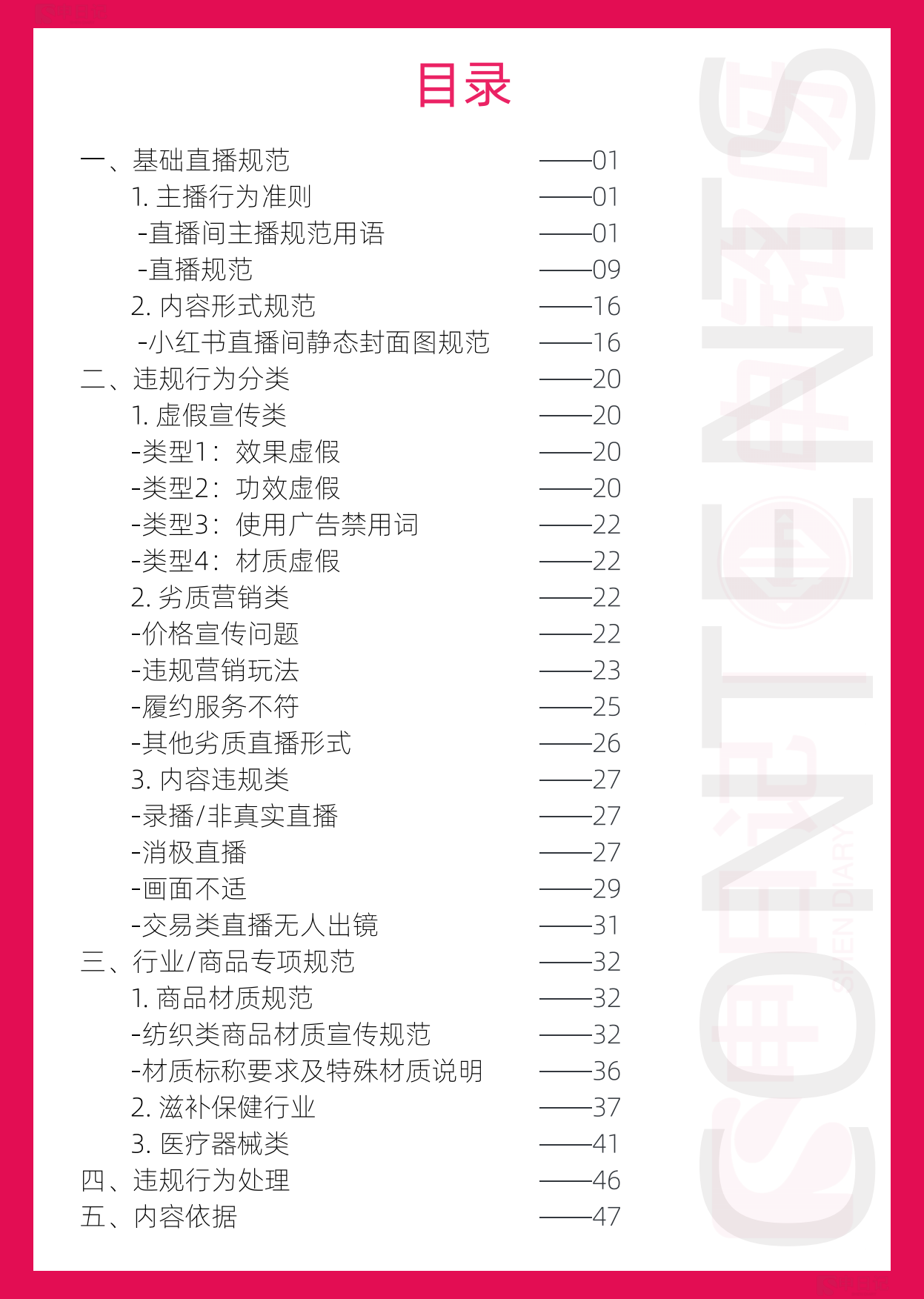 小红书直播笔记违禁词与违规问题手册（最全版）.pdf_第2页