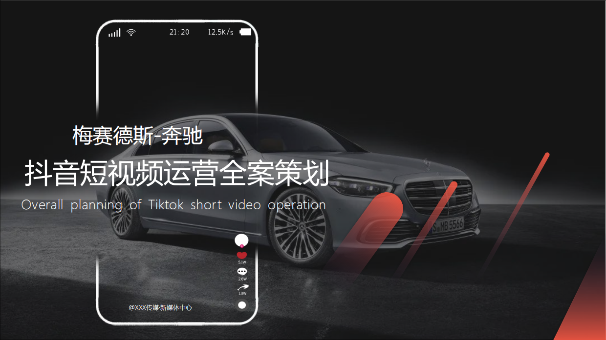 奔驰4S店抖音短视频运营提案.pdf