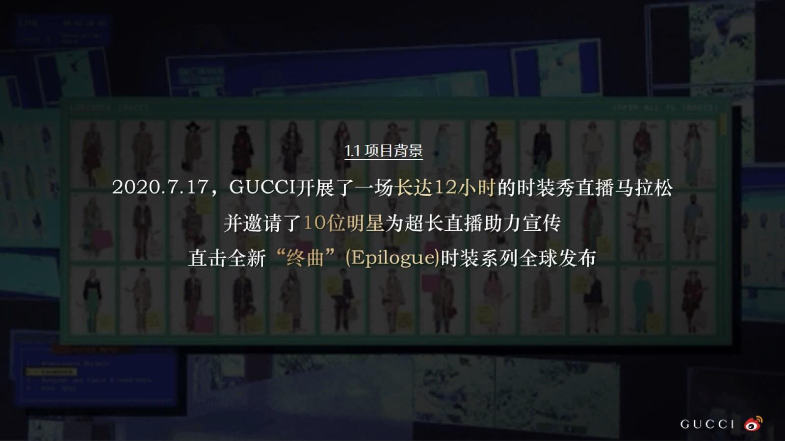 2020年GUCCI直播热点造势社会化传播营销结案.pptx_第4页