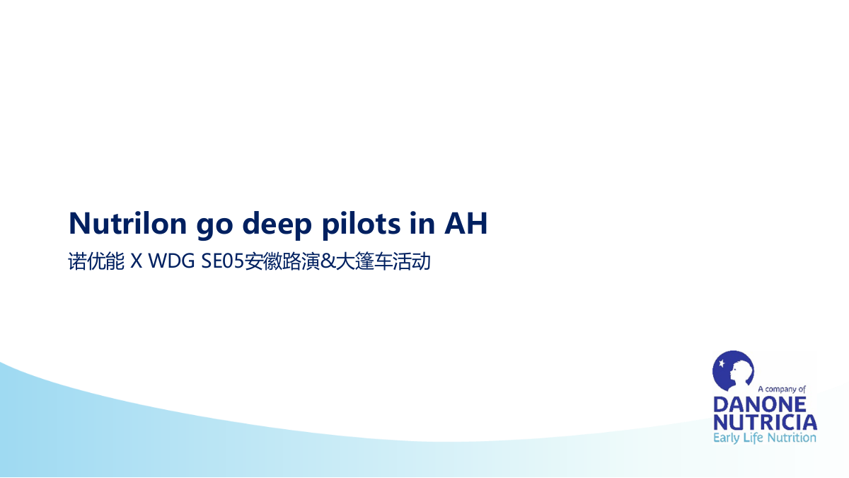 （母婴）诺优能 X WDG SE05安徽路演大篷车活动方案.pptx