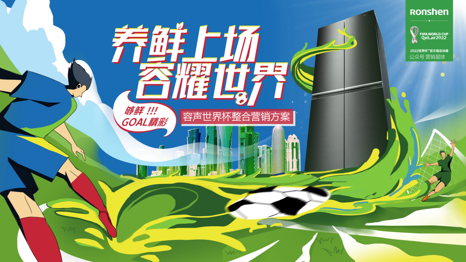 2022容声冰箱世界杯整合营销(养鲜上场·容耀世界)主题传播方案.pptx