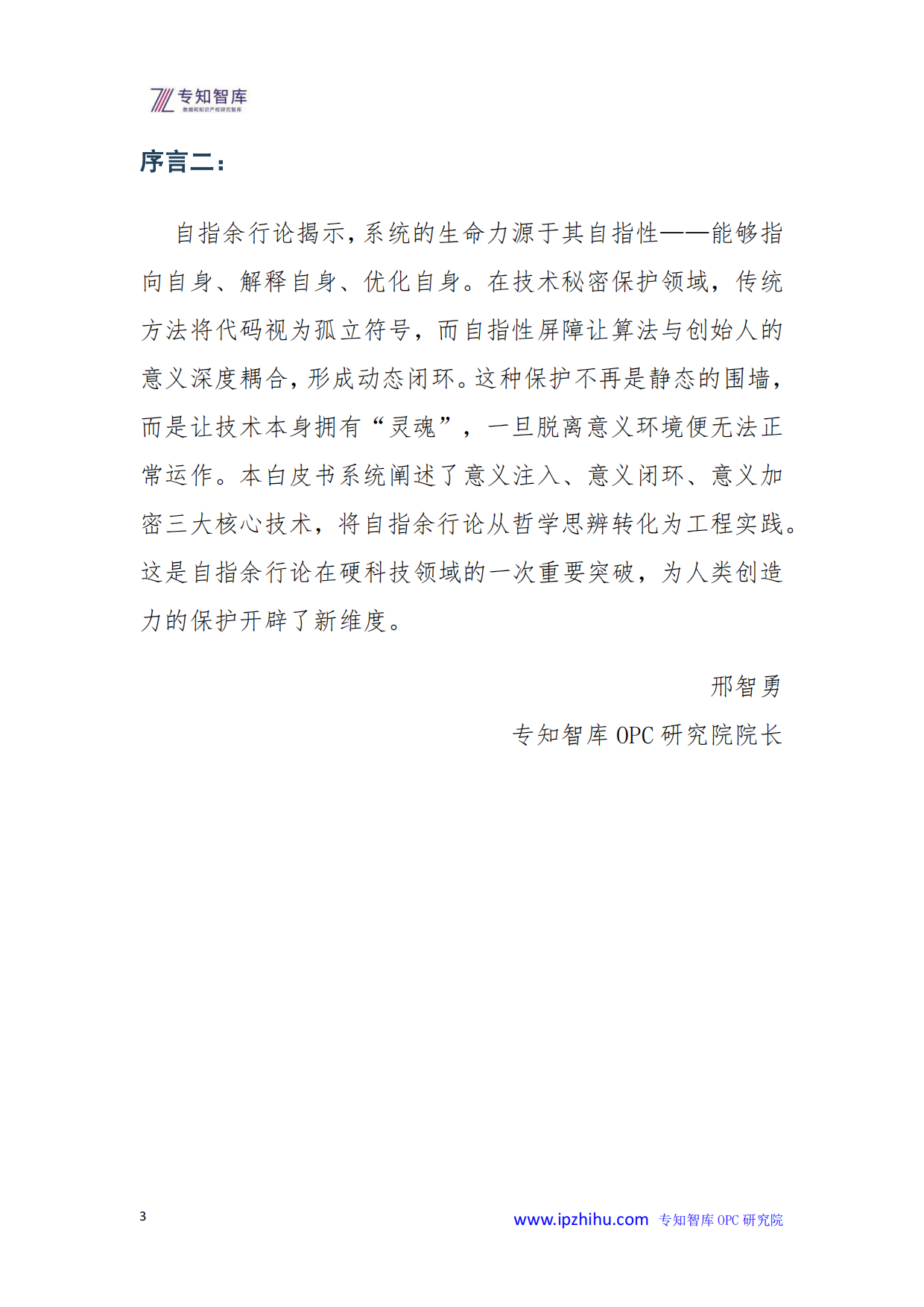 2026年技术秘密保护自指性屏障-让核心算法成为意义闭环白皮书-专知智库.pdf_第3页