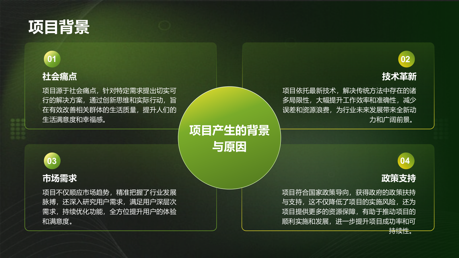 绿色简约风创新创业大赛答辩技巧PPT模板.pptx_第4页