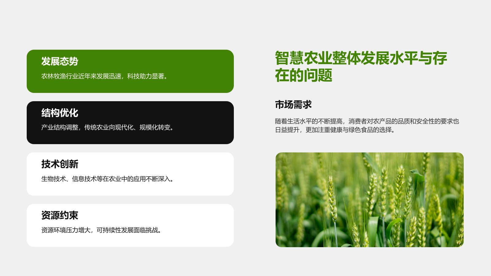 绿色商务风智慧农业创业计划书 PPT模板.pptx_第3页