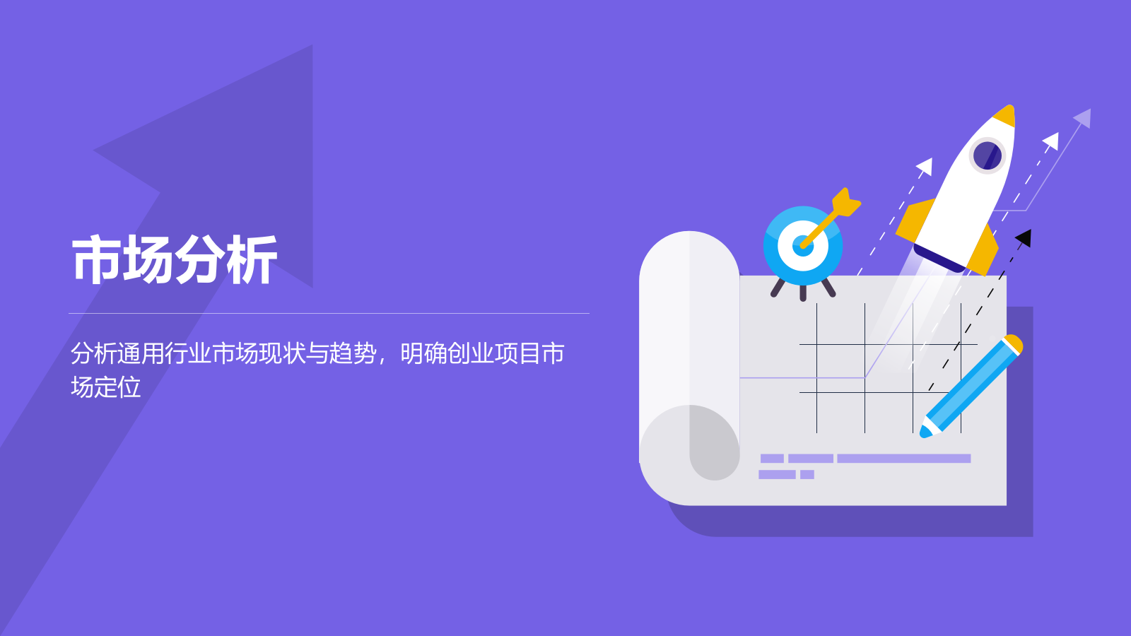 紫色插画风创业项目商业模式PPT模板.pptx_第3页
