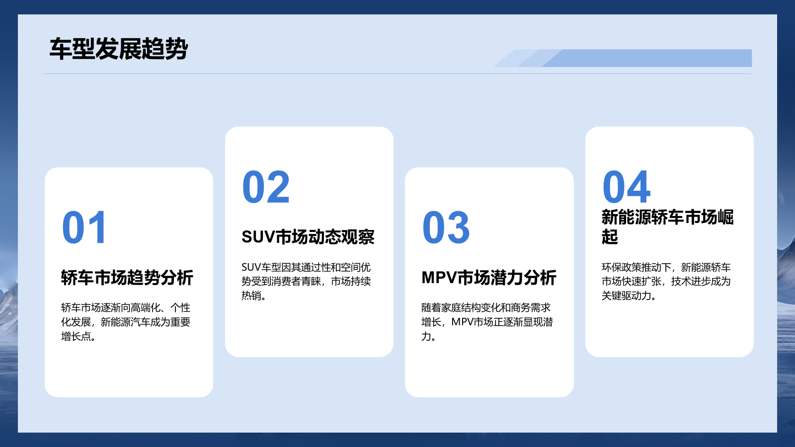 蓝色商务风汽车行业商业计划书PPT模板2.pptx_第9页
