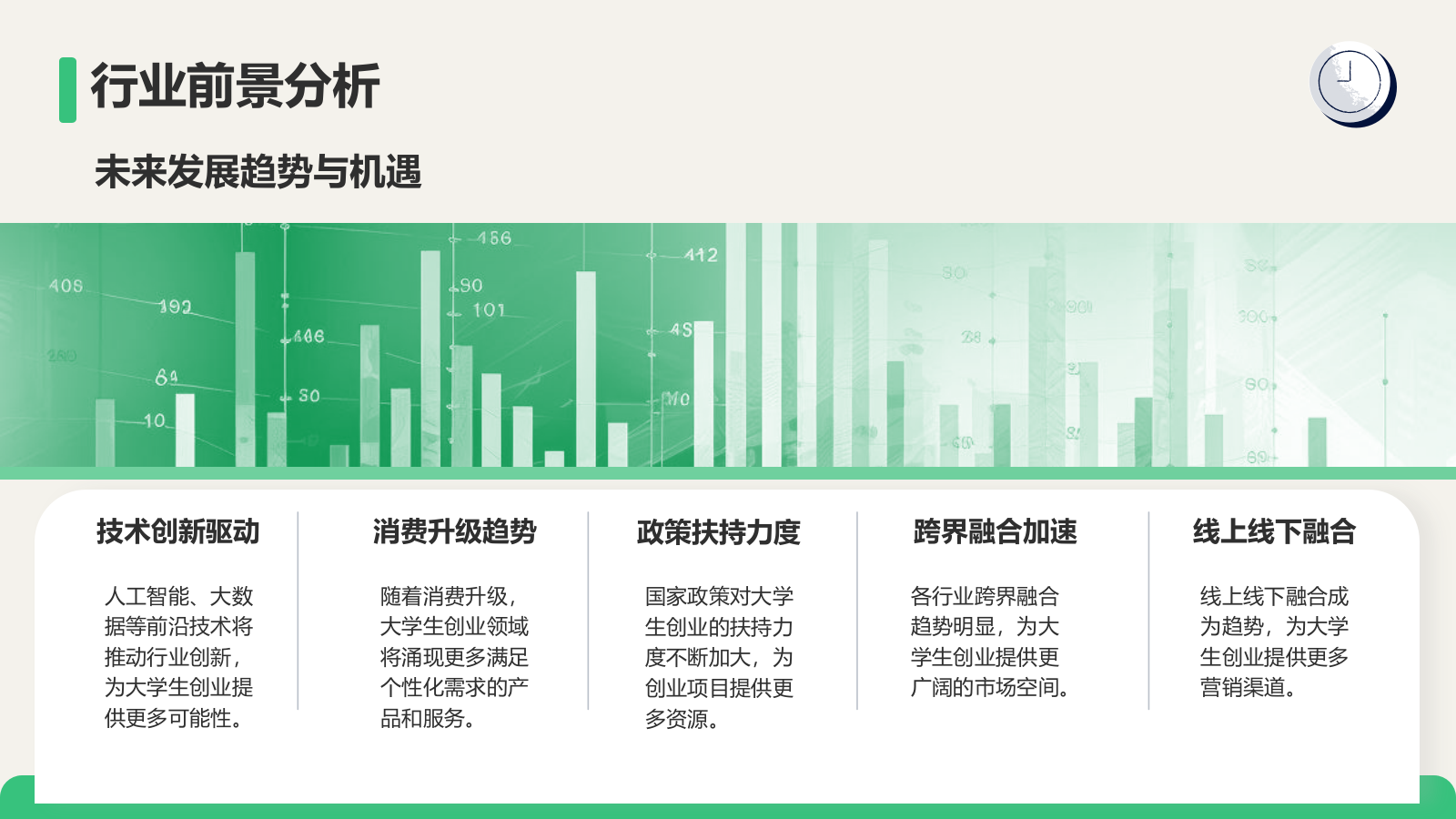 绿色插画风大学生创业计划书PPT模板.pptx_第4页