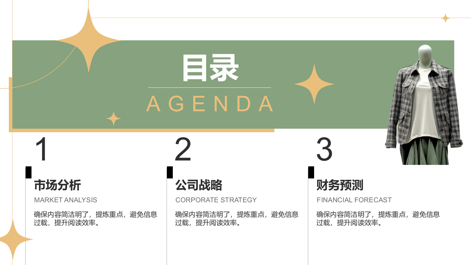 绿色复古风服装商业计划书PPTPPT模板.pptx_第2页