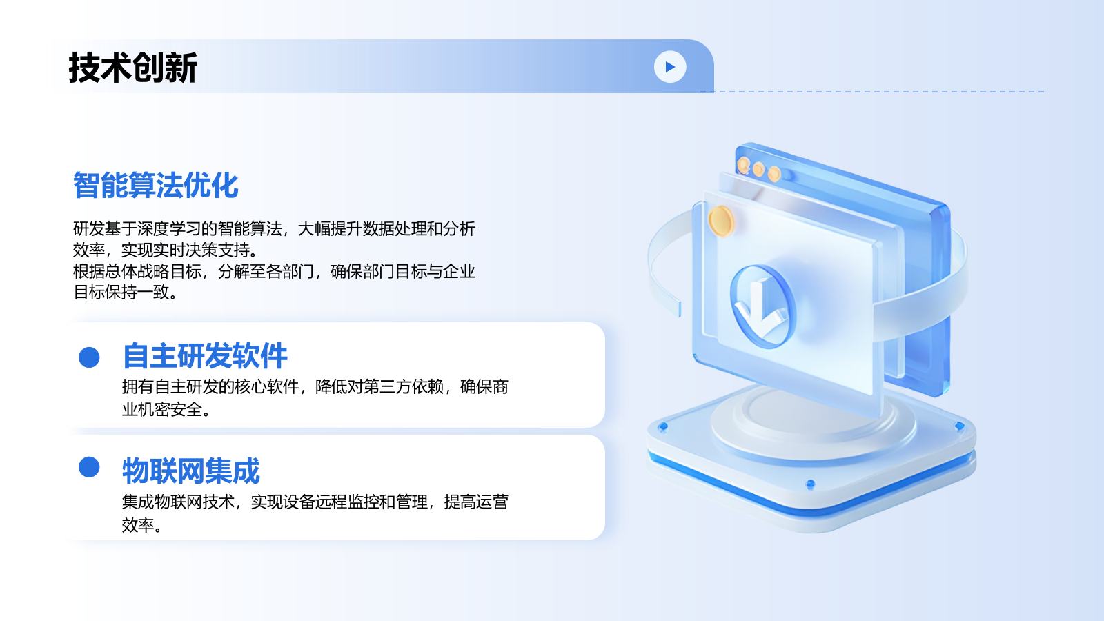 蓝色科技风商业计划PPT模板.pptx_第7页