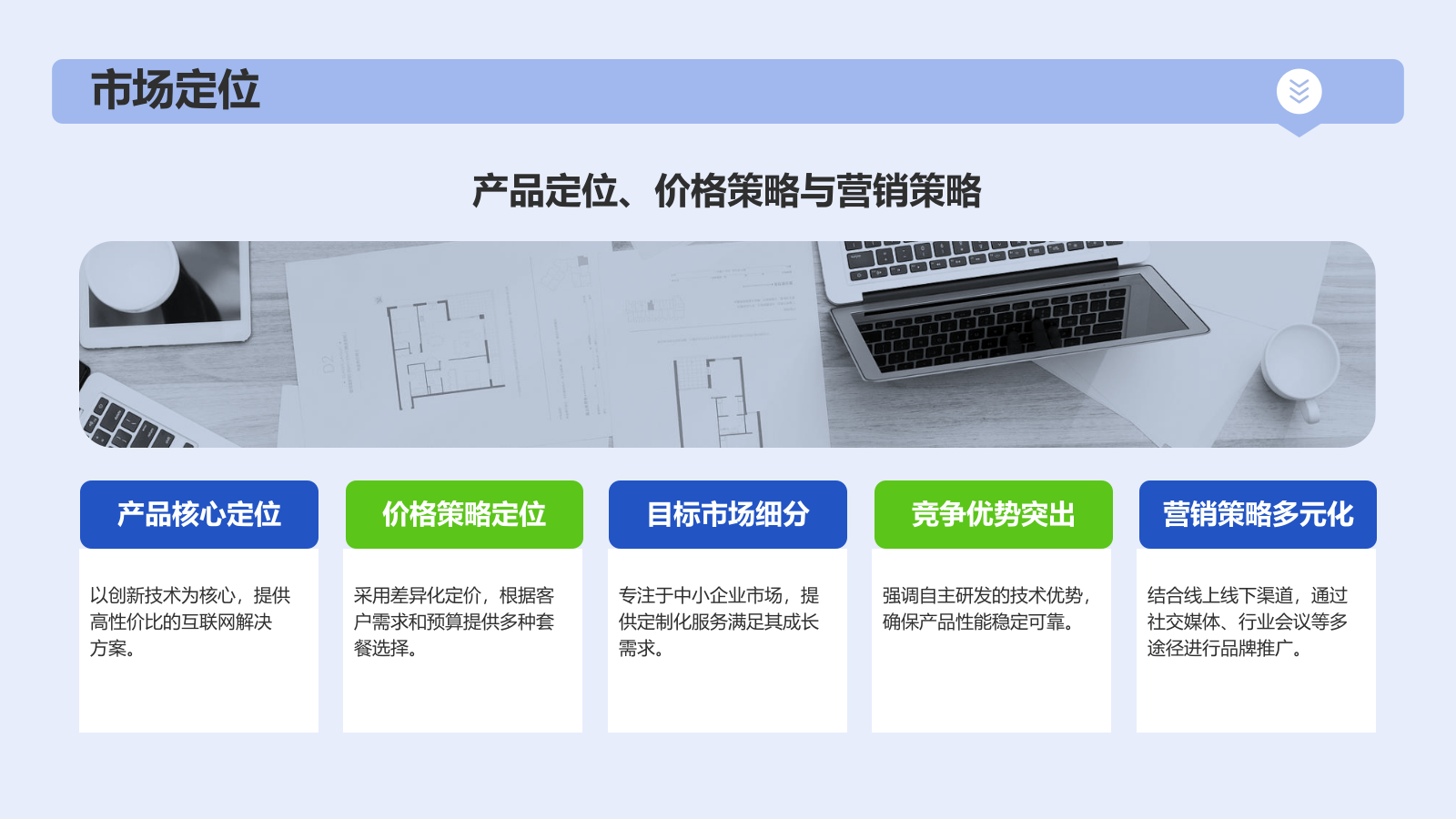 蓝色商务风IT互联网商业计划书PPT模板.pptx_第9页