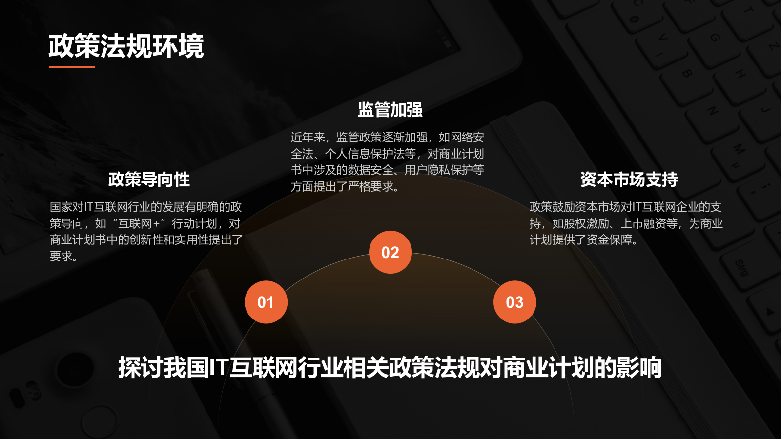 橙色简约风IT互联网商业计划书PPT模板.pptx_第6页