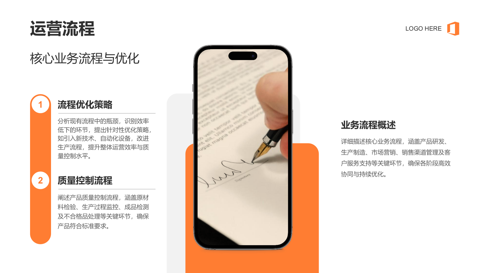 橙色商务风创新创业商业计划书PPT模板.pptx_第9页