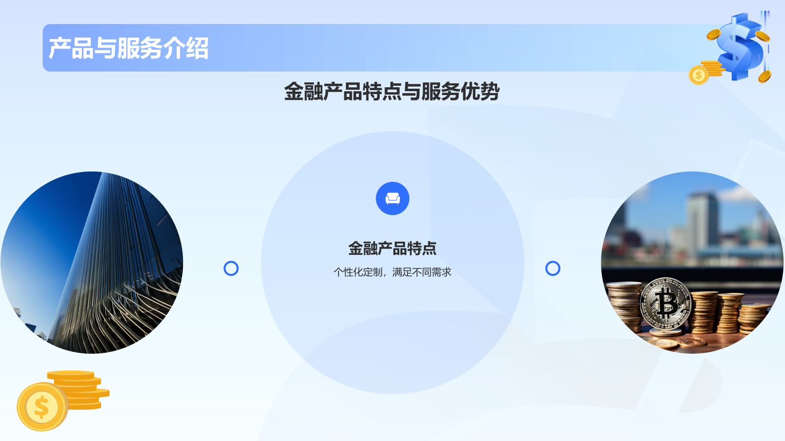 蓝色3D风金融行业商业计划书PPT模板.pptx_第6页