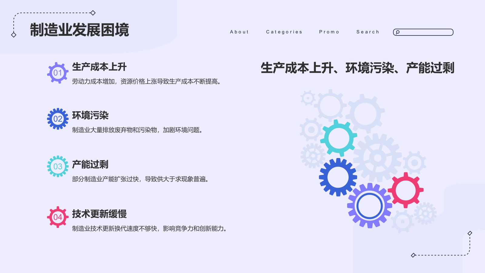 蓝色插画风互联网+制造业的创新：推动制造业转型与升级PPT模板.pptx_第4页