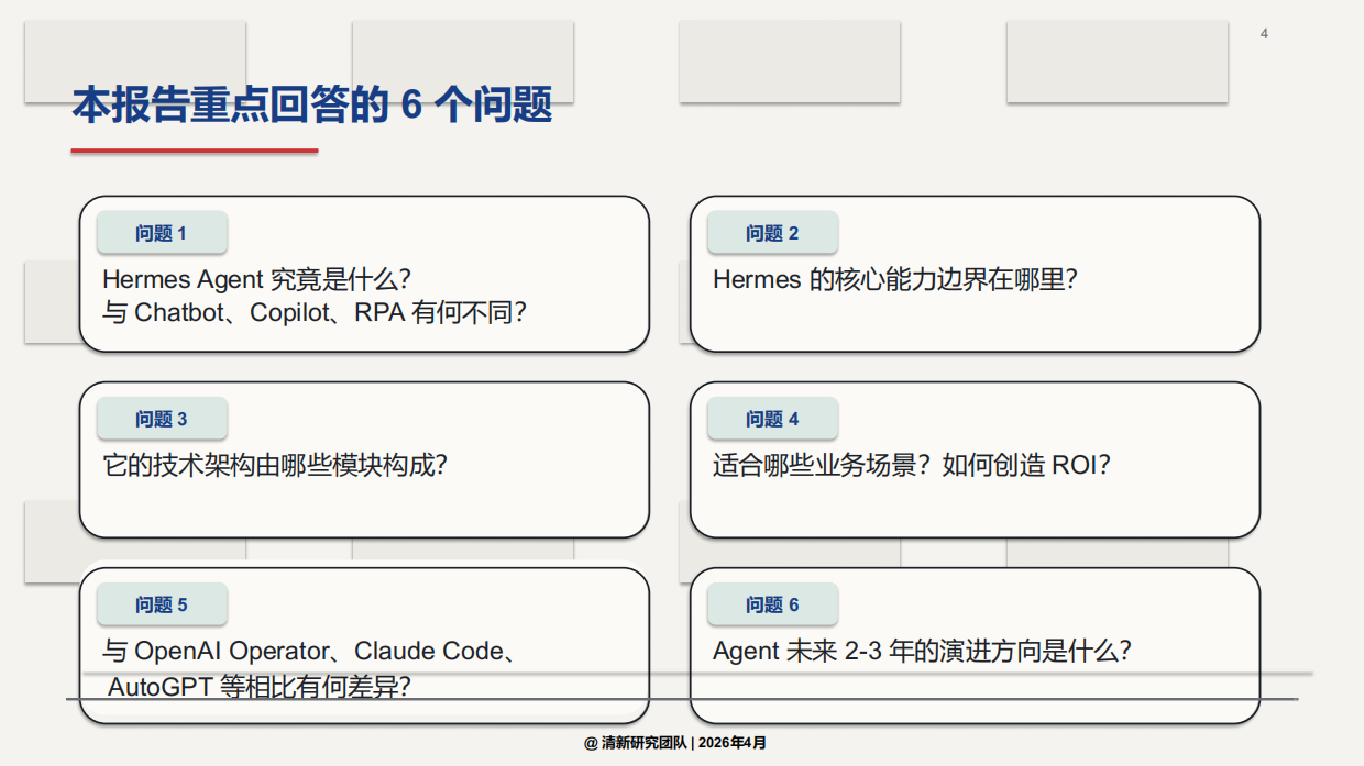 2026HermesAgent深度研究报告-清新研究团队.pdf_第4页