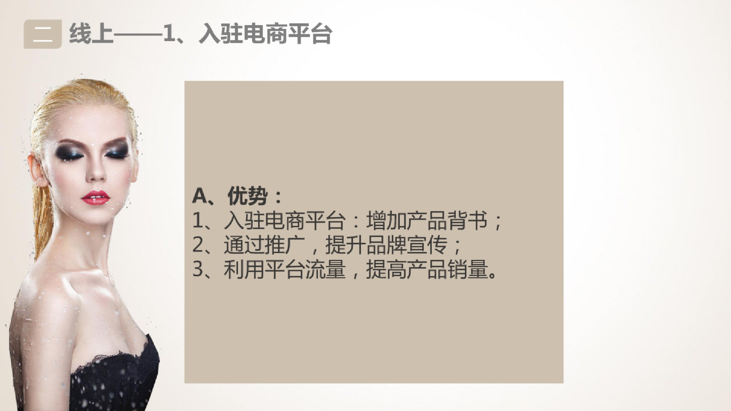 【线上线下，精准投放】高端化妆品网络营销.pptx_第8页