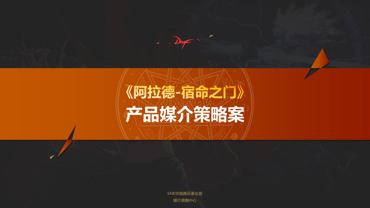 DNF动画媒介策略案.pdf