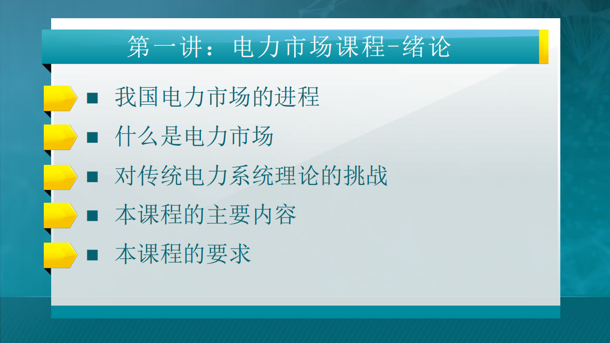 445页电力市场概论全套课件.pdf_第1页