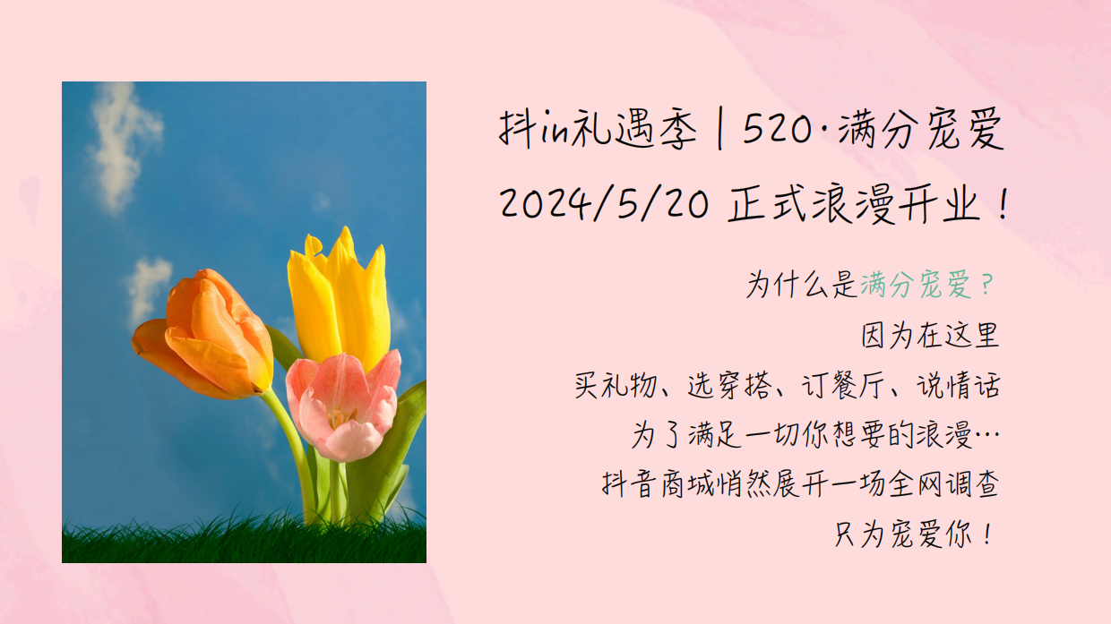 抖音商城抖in礼遇季｜520·满分宠爱营销通案.pdf_第4页