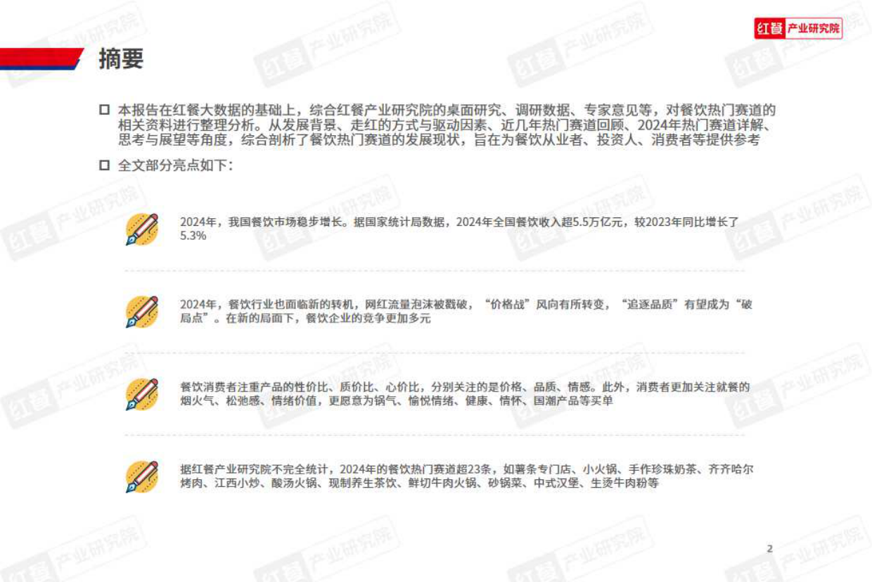 2024年餐饮热门赛道洞察报告-33页.pdf_第2页