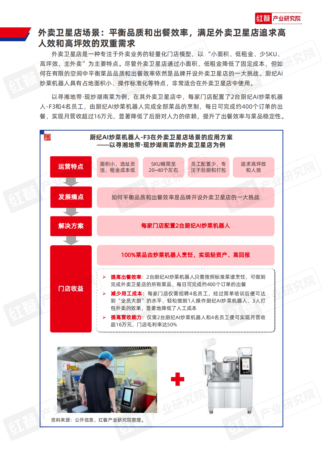2025红餐产业研究院_中国餐饮供应链研究报告：厨纪AI炒菜机器人-F3应用方案-14页.pdf_第10页