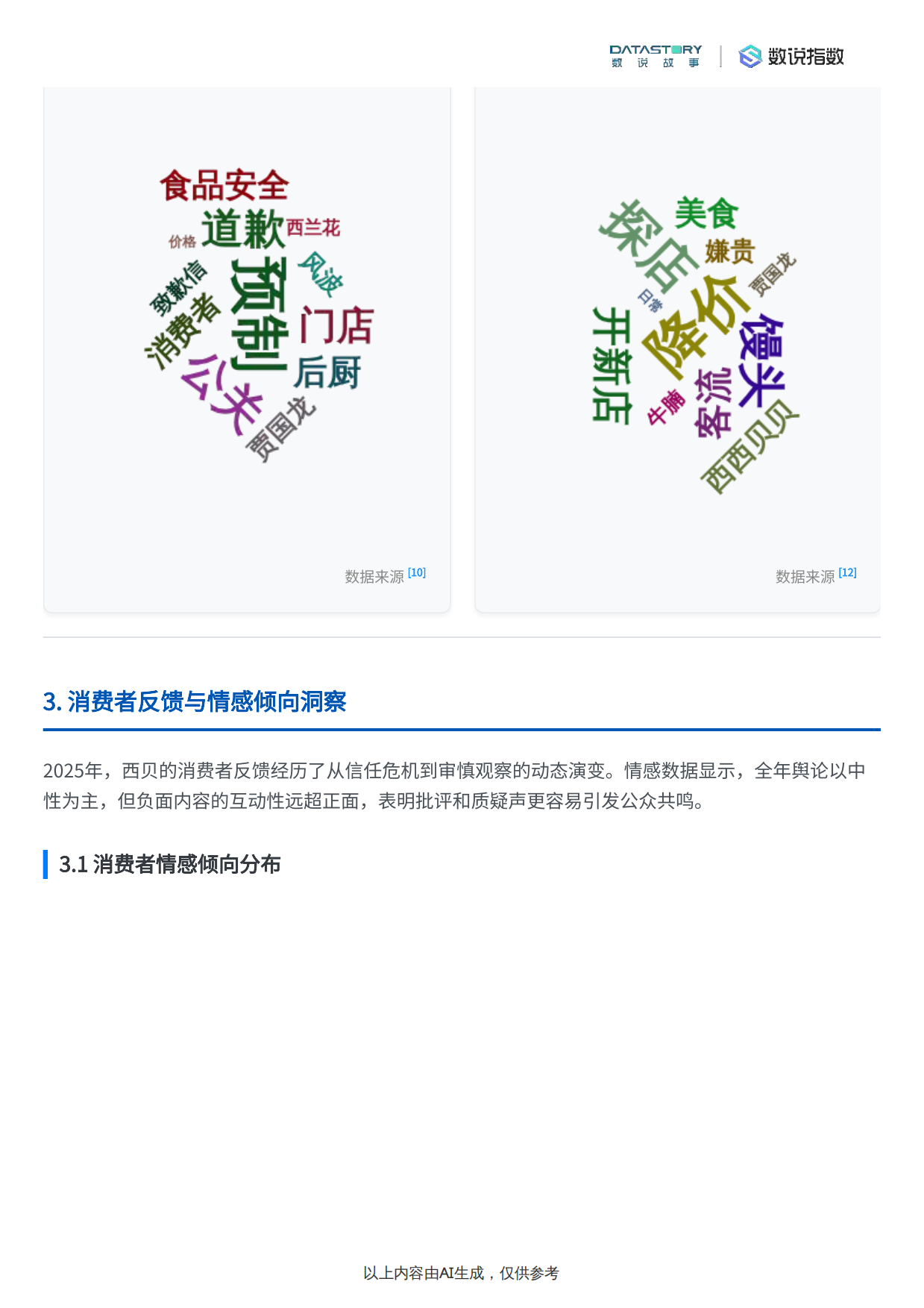 2025数说Social Research_2025年餐饮品牌“西贝”营销动作、社媒热度与消费者反馈分析报告-16页.pdf_第8页