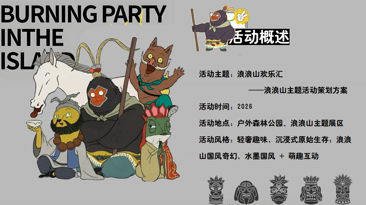 2026浪浪山创意动漫沉浸式户外探险生存活动策划方案.pdf_第6页