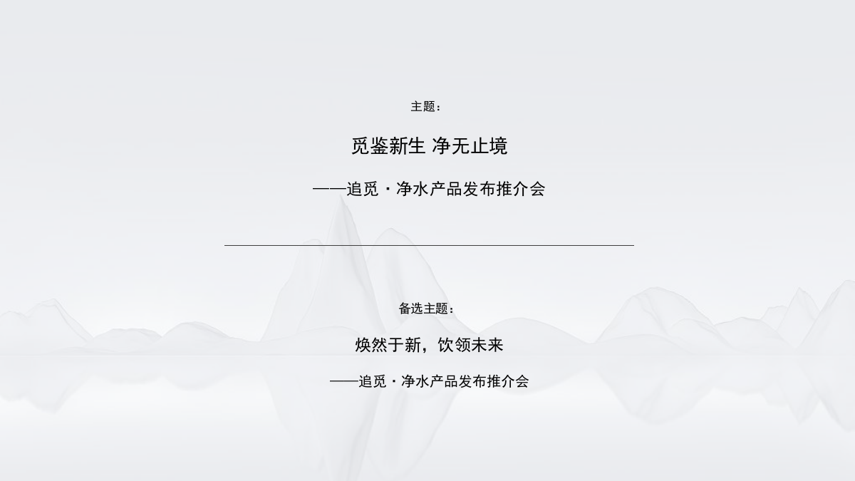 2023净水器家电品牌新品路演发布活动方案.pptx_第8页