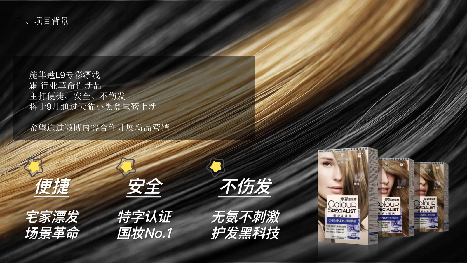 施华蔻L9专彩漂浅霜新品上市微博营销结案.pptx_第3页