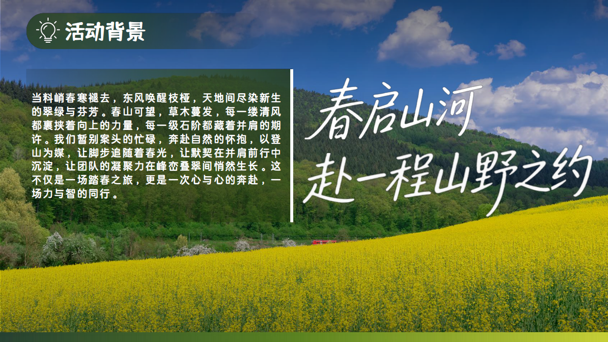 2026公司企业春季户外登山亲近自然团建活动方案.pdf_第4页