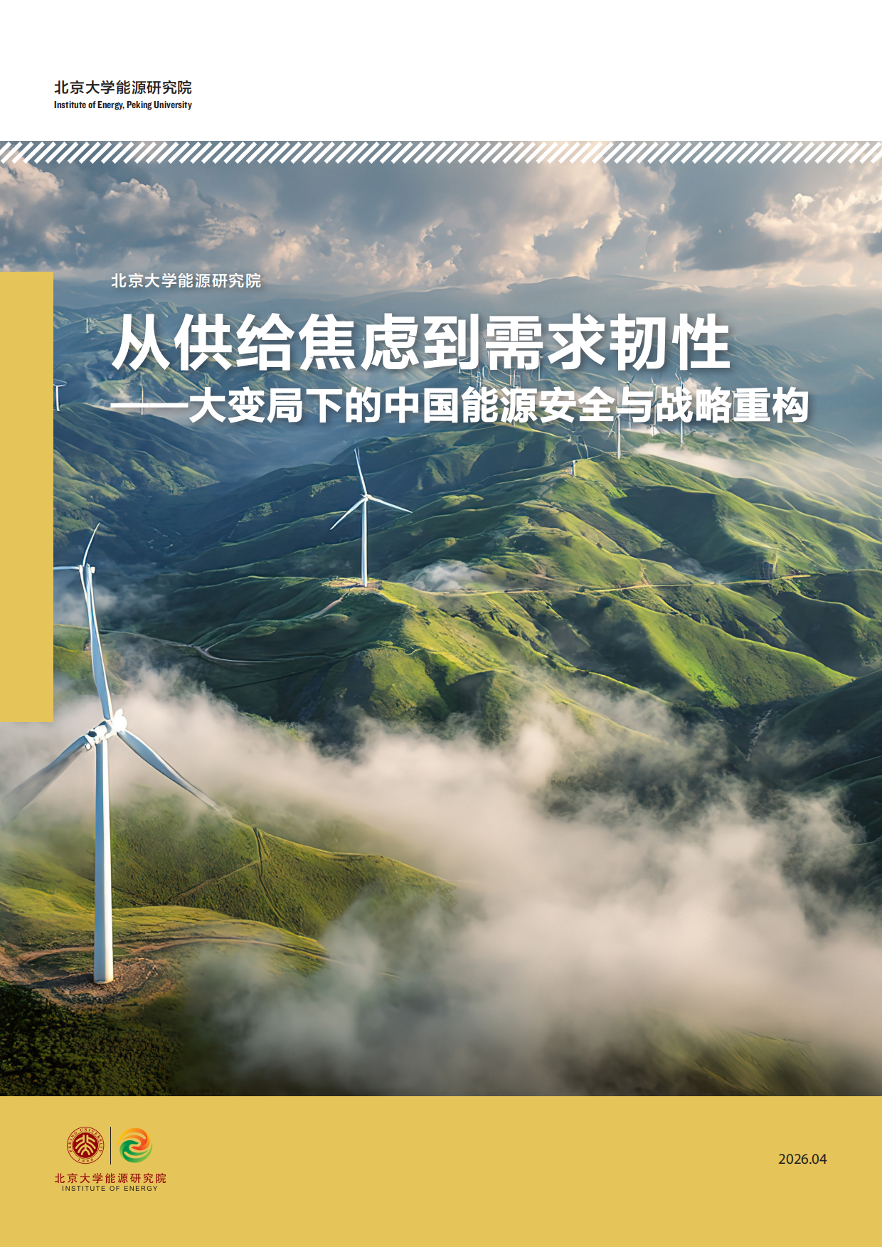 2026年从供给焦虑到需求韧性—大变局下的中国能源安全与战略重构白皮书-北京大学能源研究院.pdf_第1页