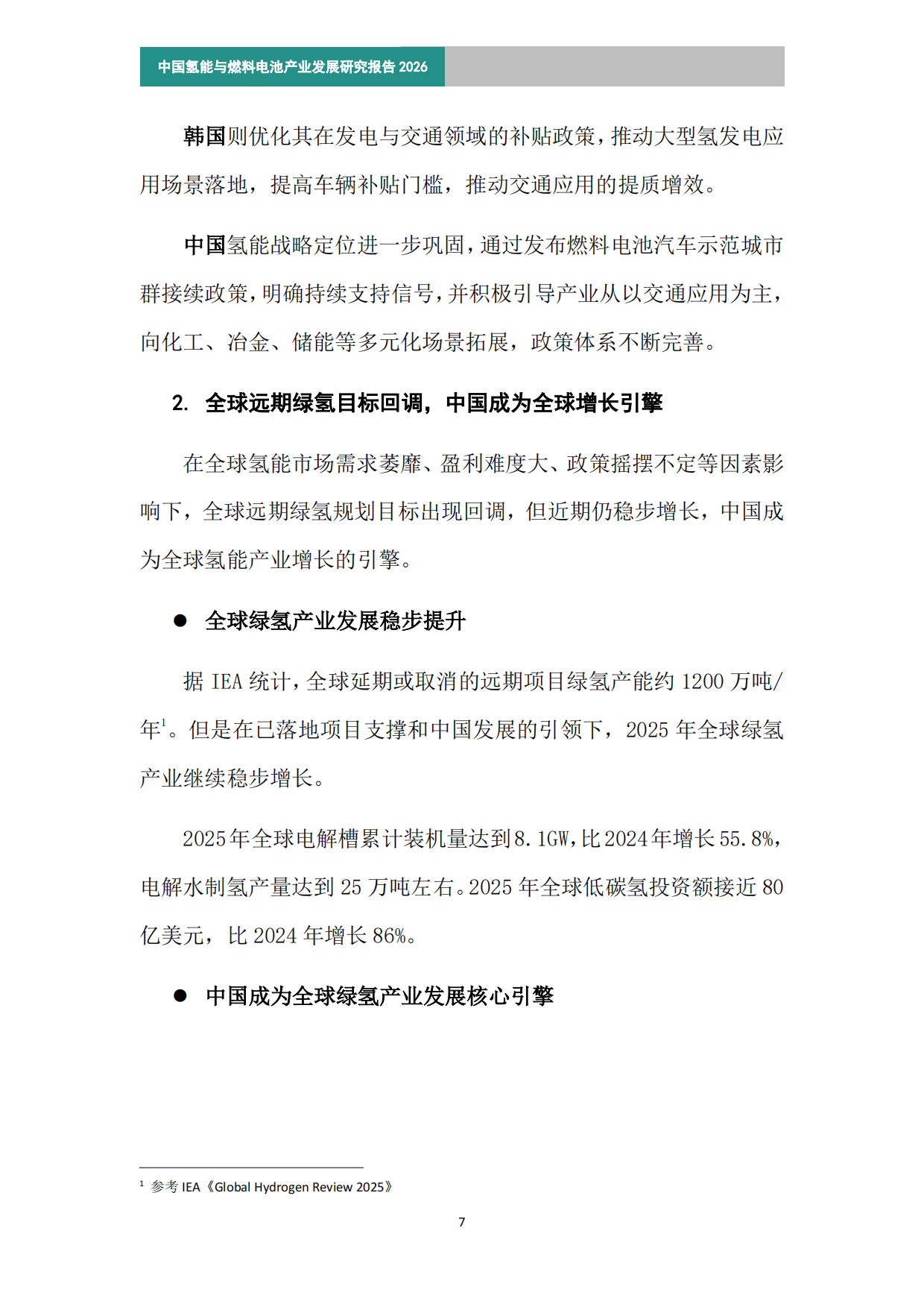 中国氢能与燃料电池产业发展研究报告（2026）简版-中关村氢能与燃料电池技术创新产业联盟.pdf_第6页