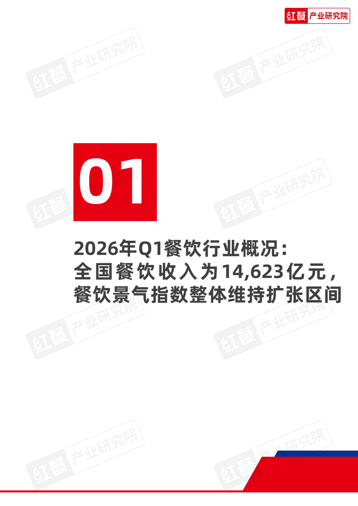 餐饮行业季度观察报告（2026年Q1）-红餐产业研究院.pdf_第3页