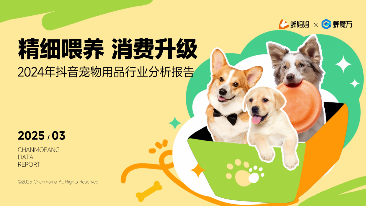 2025抖音电商宠物用品行业分析报告-蝉妈妈&蝉魔方-31页.pdf_第1页