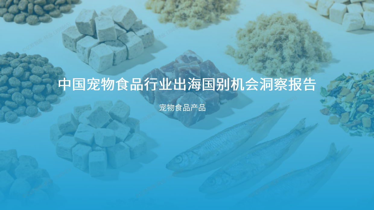 2026中国宠物食品行业出海国别机会洞察报告-亿欧智库-20页.pdf