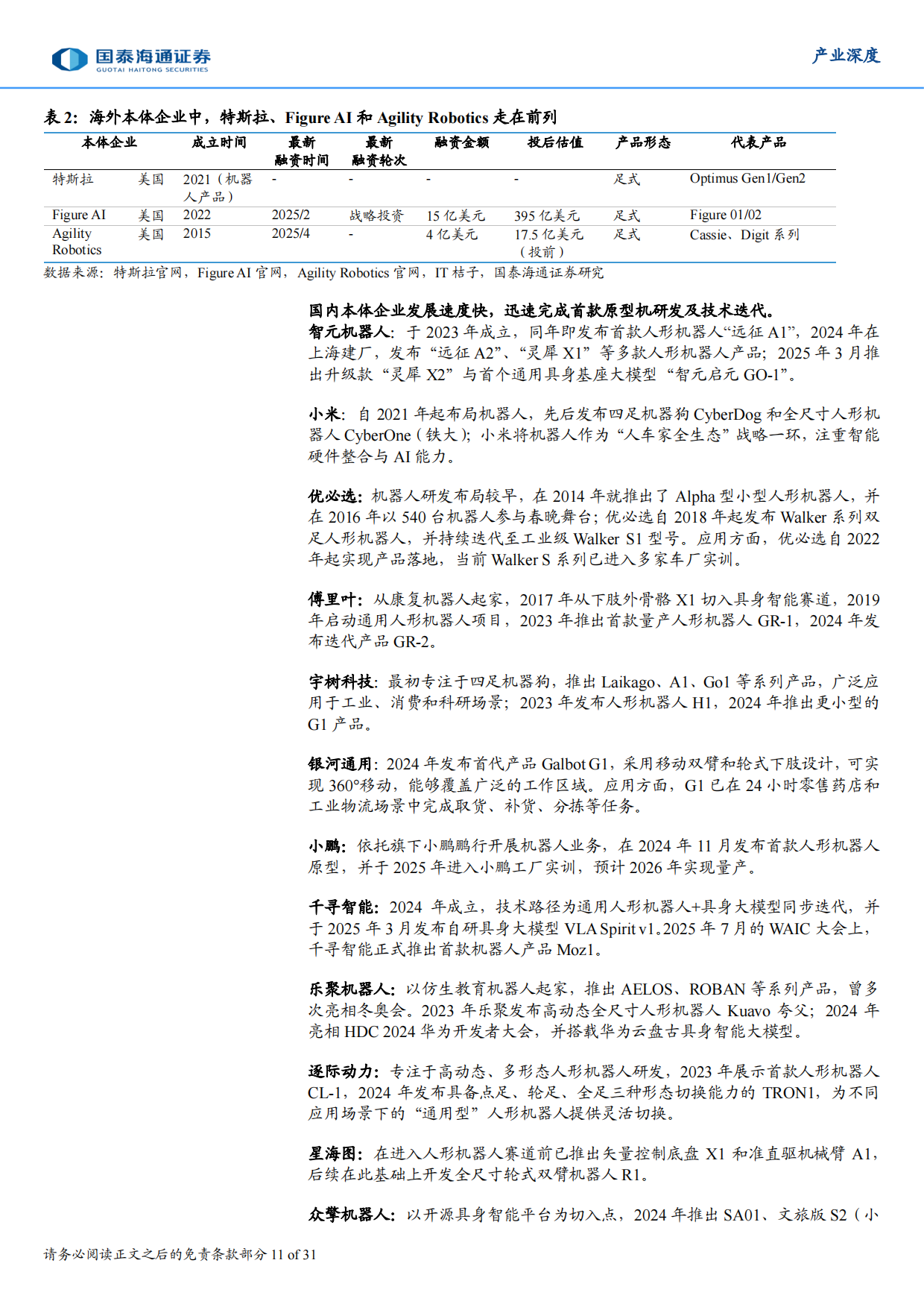 2025具身智能产业深度研究：轮式形态将先于双足机器人实现商业化落地-31页.pdf_第10页
