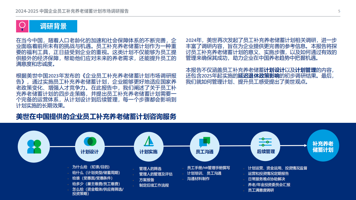 2024-2025中国企业员工补充养老储蓄计划市场调研报告-36页.pdf_第4页