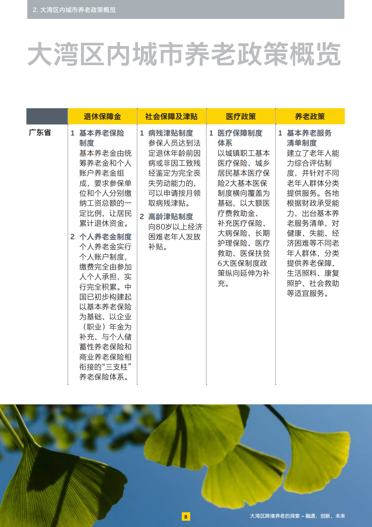2025大湾区跨境养老的探索——融通、创新、未来-安永-28页.pdf_第8页