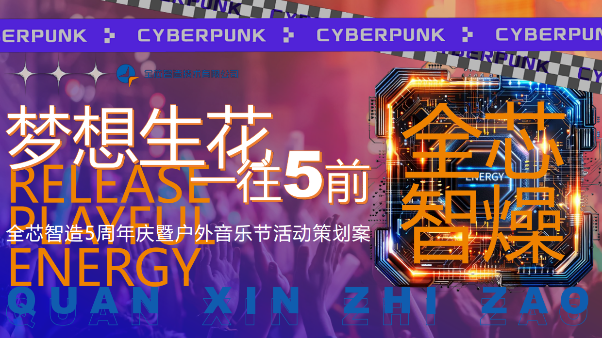 全芯制造五周年暨户外音乐节活动策划案.pdf_第1页
