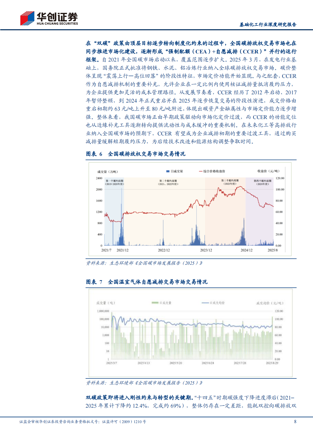 2026基础化工行业深度研究报告：“十五五”我国迈向碳达峰决胜期，关注降碳减排头部标杆企业-华创证券.pdf_第8页
