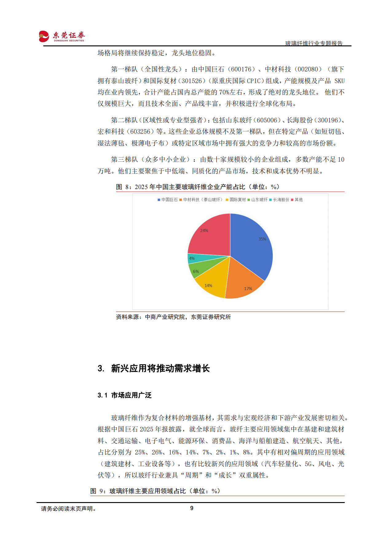 2026玻璃纤维行业专题报告：周期复苏与结构性增长共振，行业迎来发展新机遇-东莞证券.pdf_第9页